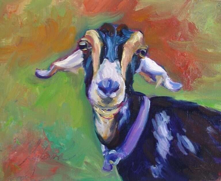     How to paint a Unique Goat Portrait