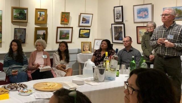Opening Reception of WAL Annual Exhibit at Keeney Memorial